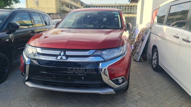 2017 Red Mitsubishi Outlander: Spacious SUV Available