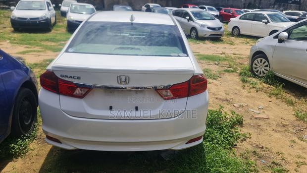 White 2017 Honda Grace: Affordable Compact Sedan