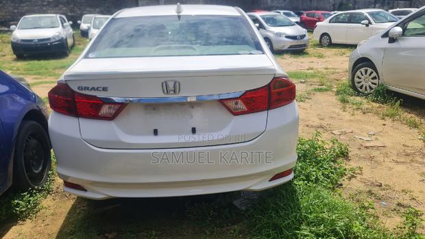 White 2017 Honda Grace: Affordable Compact Sedan