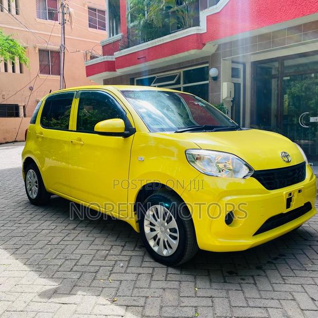 Yellow 2017 Toyota Passo: Compact Car Perfect for City Driving