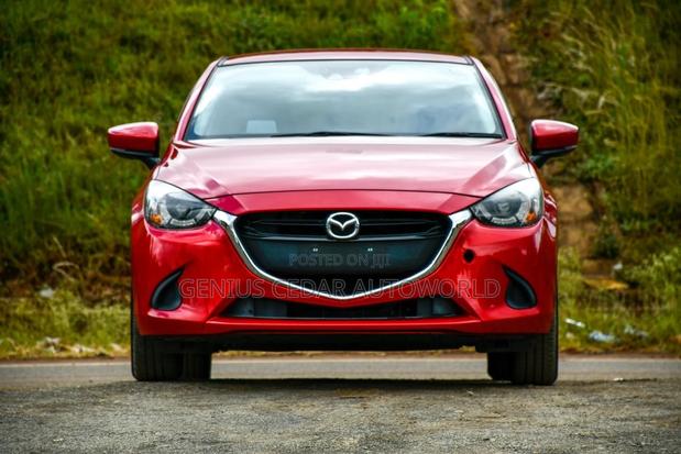 Red 2017 Mazda Demio: Compact Car with Vibrant Appeal