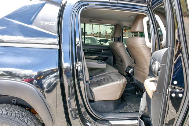 2017 Black Toyota Hilux: Durable Pickup Truck with Elegance