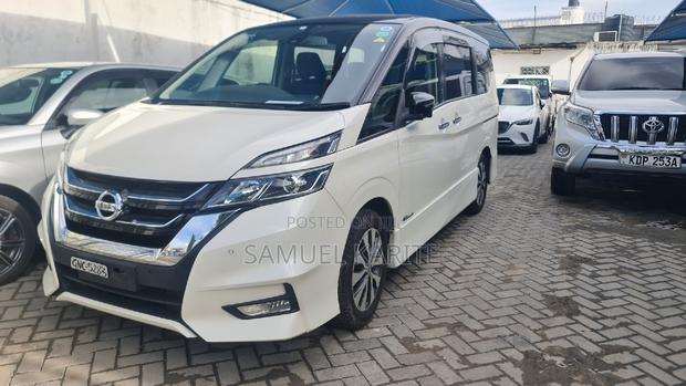 New 2017 Nissan Serena in White - Comfortable MPV