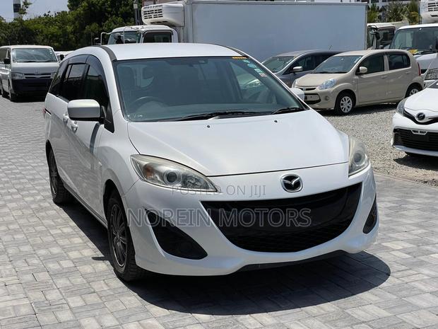 White 2014 Mazda Premacy: Modern Minivan Experience