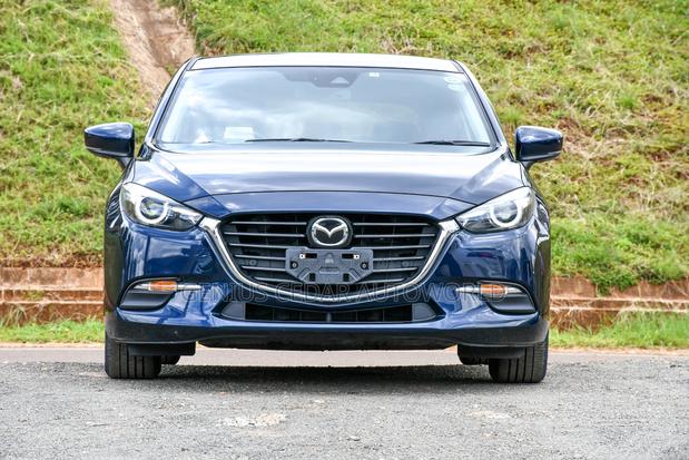 2017 Mazda Axela Blue Hatchback - Like-New Condition