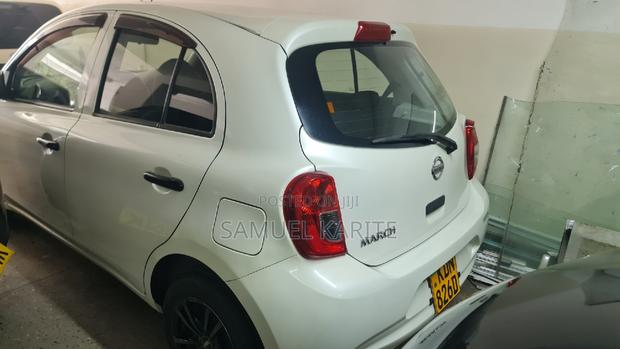 White 2016 Nissan March Hatchback - Affordable Used Car
