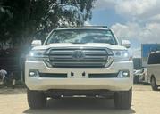 2017 Used Toyota Land Cruiser 4.6 V8 ZX - White for sale