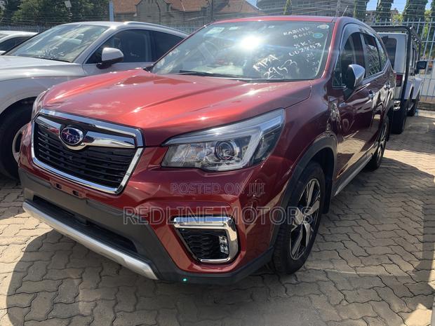 2018 Red Subaru Forester 2.5i AWD - Used Car Advertisement