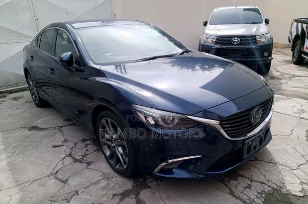 2017 Mazda Atenza Blue Sedan: Stylish and Efficient