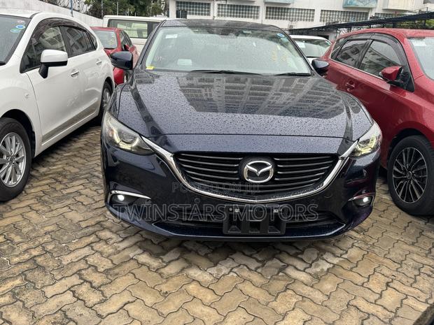 Blue Mazda Atenza 2017 - Affordable Luxury