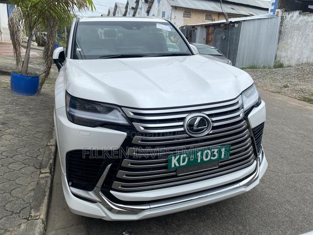 White 2023 Lexus LX: Luxury Off-Road SUV for Adventure