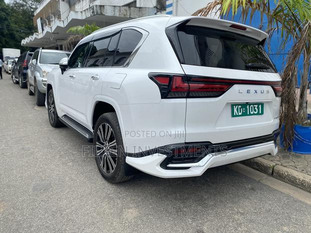 White 2023 Lexus LX: Luxury Off-Road SUV for Adventure