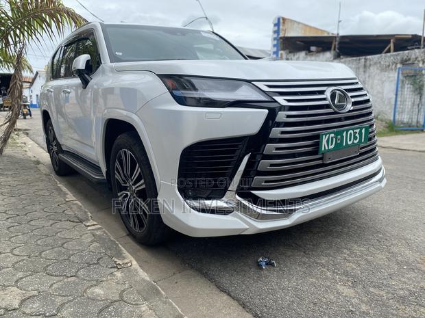 White 2023 Lexus LX: Luxury Off-Road SUV for Adventure