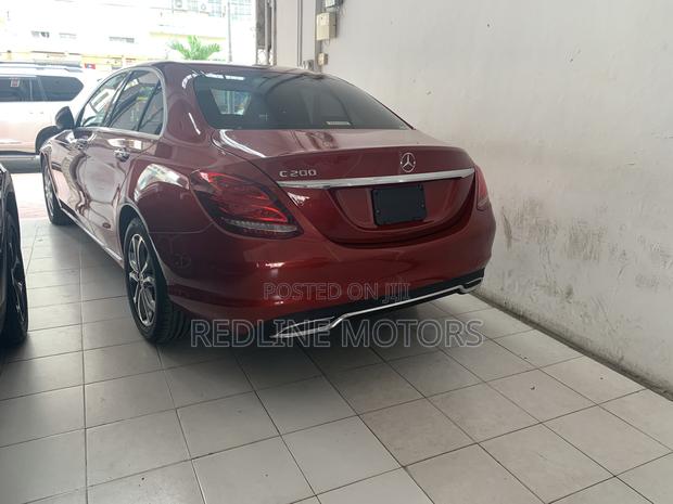 2017 Mercedes-Benz C200 Red Sedan - Luxury and Performance