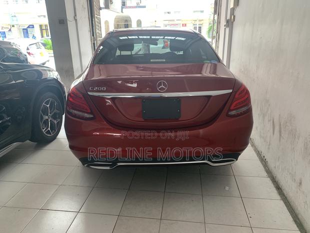 2017 Mercedes-Benz C200 Red Sedan - Luxury and Performance