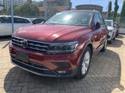 Burgundy Volkswagen Tiguan 2018 - Pre-owned SUV for Sale for sale