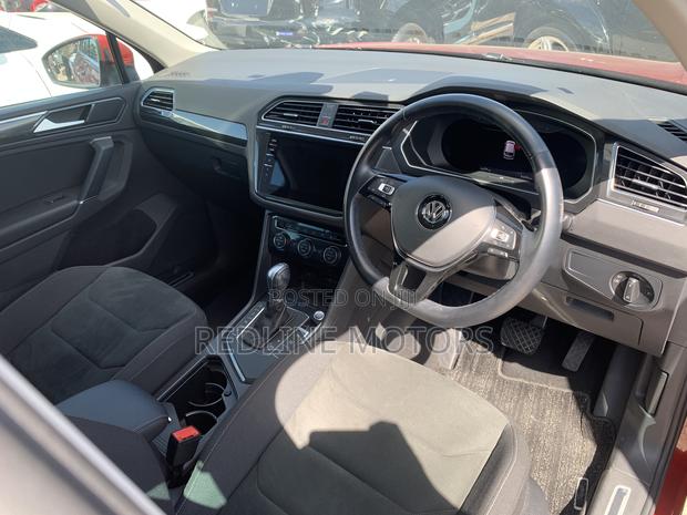 Burgundy Volkswagen Tiguan 2018 - Pre-owned SUV for Sale