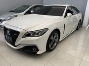 2018 Toyota Crown White - White Sedan with Power and Style for sale