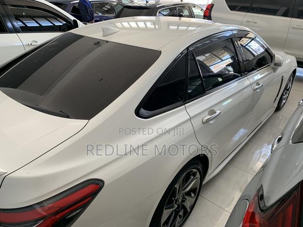 2018 Toyota Crown White - White Sedan with Power and Style