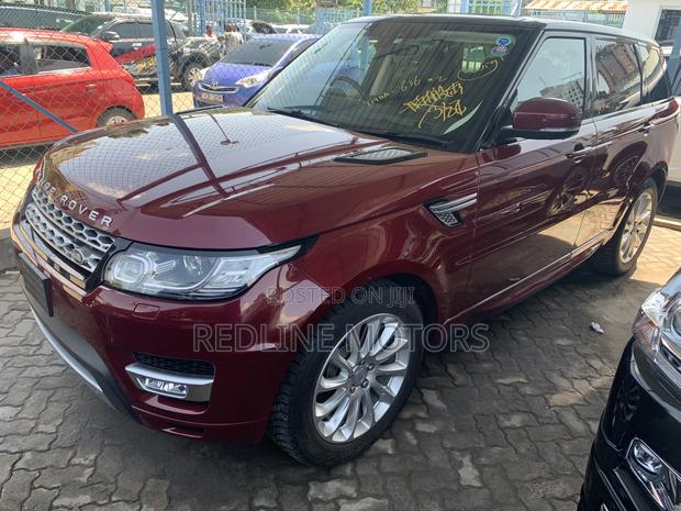 2018 Land Rover Range Rover Sport in Red (HSE)