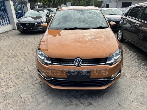 Volkswagen Polo 2017 in Brown: Compact Car with Exquisite
