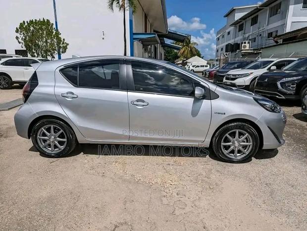2017 Silver Toyota Aqua: Compact Hybrid Excellence