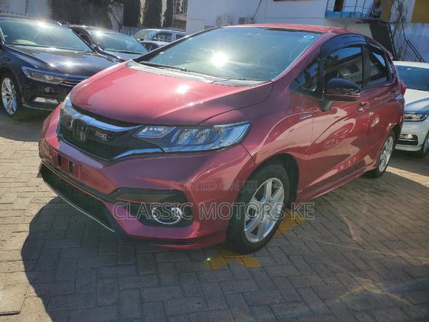 2017 Honda Fit LX Red - Pre-owned Sedan for Sale