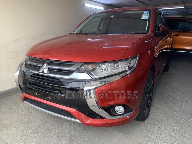 2017 Red Mitsubishi Outlander 2.0 PHEV AWD - Used SUV for sale