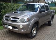 Toyota Hilux 3.0 D-4D Double Cab 2008 Gray for sale