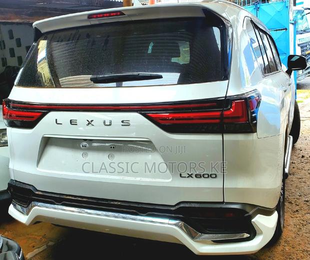 2023 Lexus LX White: Redefine Your Journey with Class and Power
