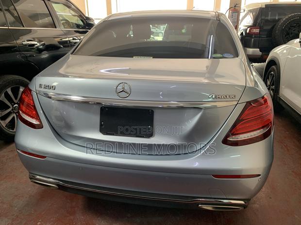 2017 Mercedes-Benz E200 Blue Avantgarde Sedan