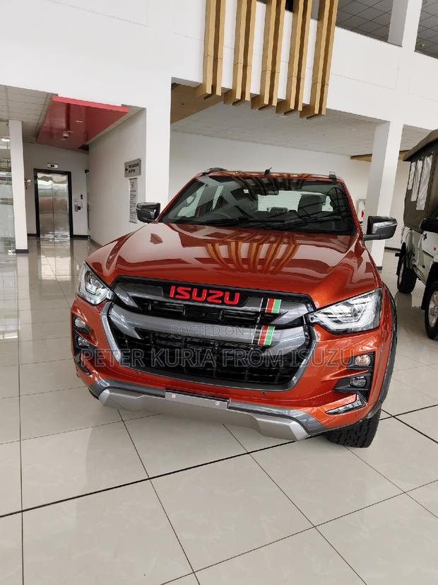 2024 Isuzu D-MAX in Stunning Orange: Unmatched Towing Capacity