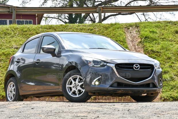 Gray Mazda Demio 2017 - Compact, Affordable, and Stylish