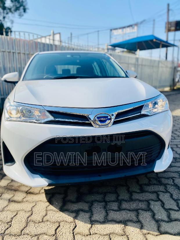 2018 Corolla Fielder in Pearl: Luxury Sedan at Your Doorstep!