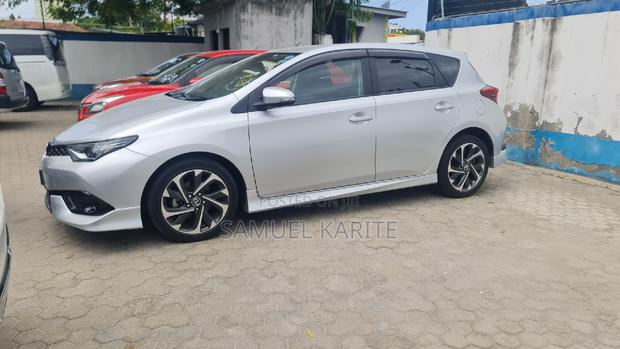 Silver Toyota Auris 2017 - Modern Compact Sedan