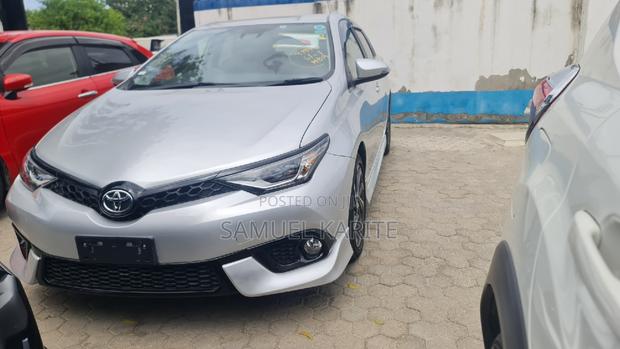 Silver Toyota Auris 2017 - Modern Compact Sedan