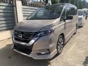 Quality Nissan Serena 2017 Gold - Reliable and Efficient Minivan for sale