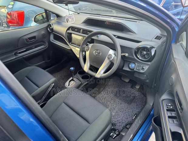 Blue Toyota Aqua 2017: High-Efficiency Hybrid Sedan