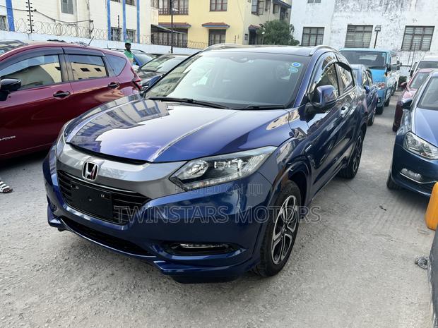2018 Blue Honda Vezel: Compact SUV, Advanced Technology