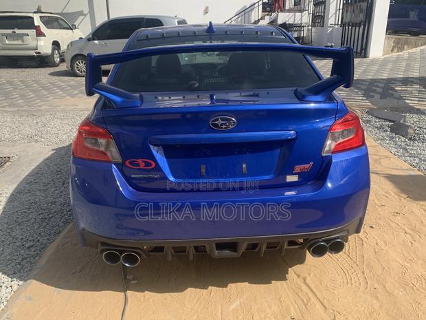 New 2017 Subaru WRX STI Blue - Powerful Performance Sedan