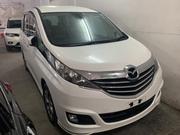 White Mazda Biante 2017: Spacious, Comfortable MPV for sale
