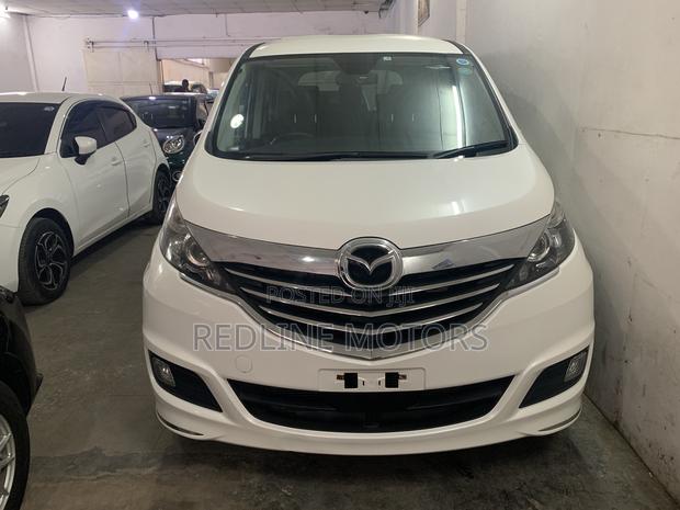 White Mazda Biante 2017: Spacious, Comfortable MPV
