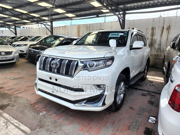 2018 Toyota Land Cruiser Prado - White - Used Luxury SUV