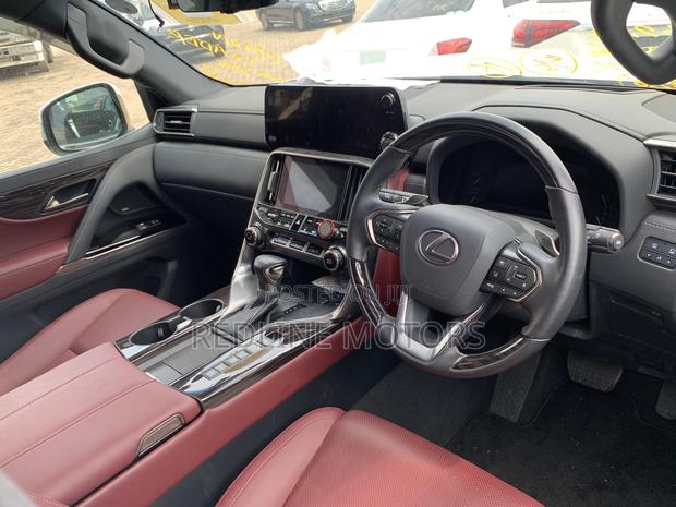 White Lexus LX 2022: Prestigious Full-Size SUV for Sale
