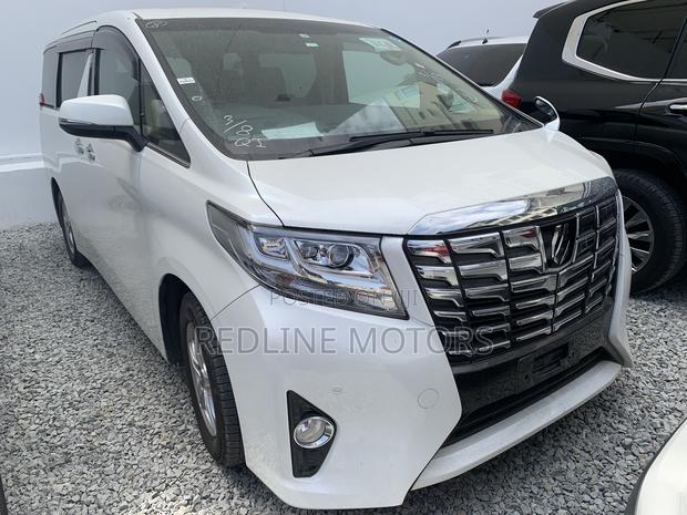 White 2017 Toyota Alphard - Premium Sedan Available