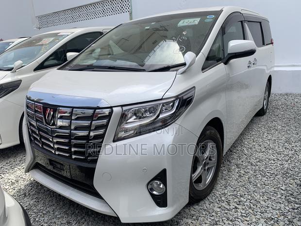 White 2017 Toyota Alphard - Premium Sedan Available
