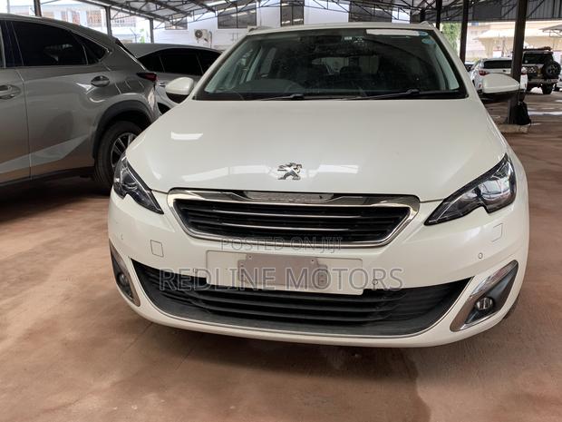 White Peugeot 308 2017 - Class, Comfort, and Performance