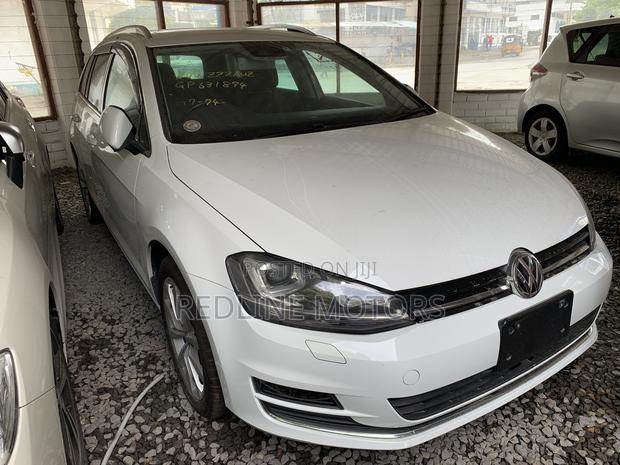 2016 White Volkswagen Golf Variant - Elegant and Versatile