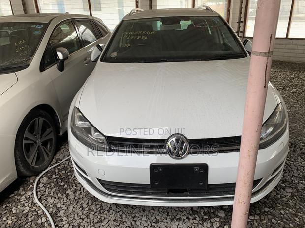 2016 White Volkswagen Golf Variant - Elegant and Versatile