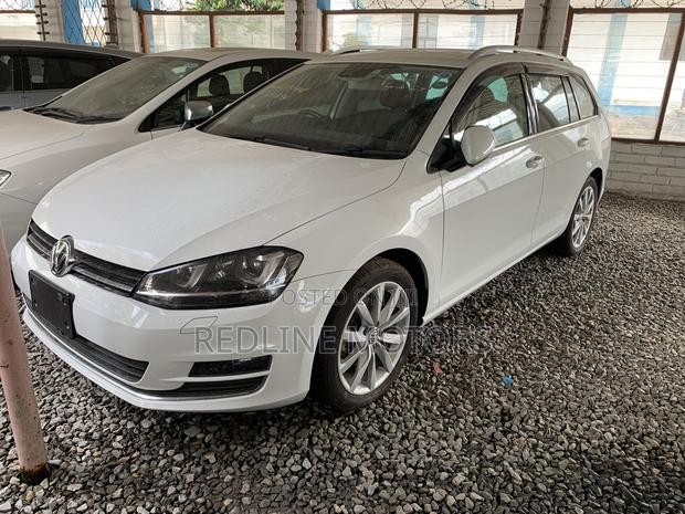 2016 White Volkswagen Golf Variant - Elegant and Versatile
